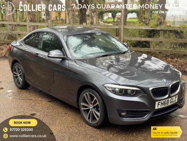 BMW 2 Series 1.5 218i GPF Sport Coupe 2dr Petrol Manual Euro 6 (s/s) (136 ps)