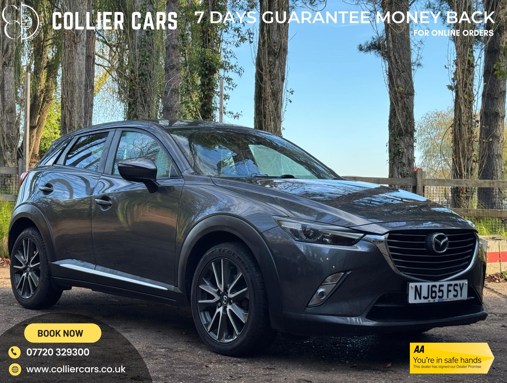 Mazda CX-3 1.5 SKYACTIV-D Sport Nav SUV 5dr Diesel Manual 4WD Euro 6 (s/s) (105 ps)