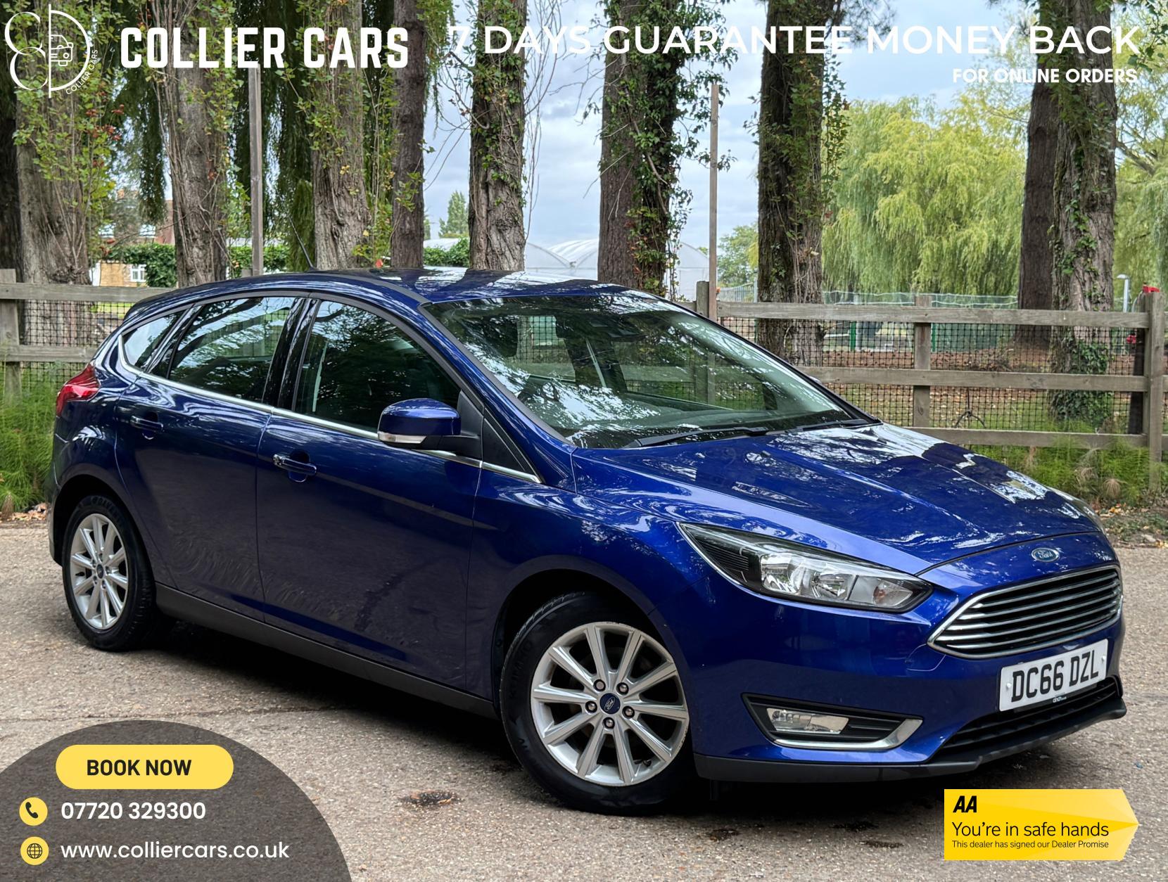 Ford Focus 1.0T EcoBoost Titanium Hatchback 5dr Petrol Manual Euro 6 (s/s) (125 ps)