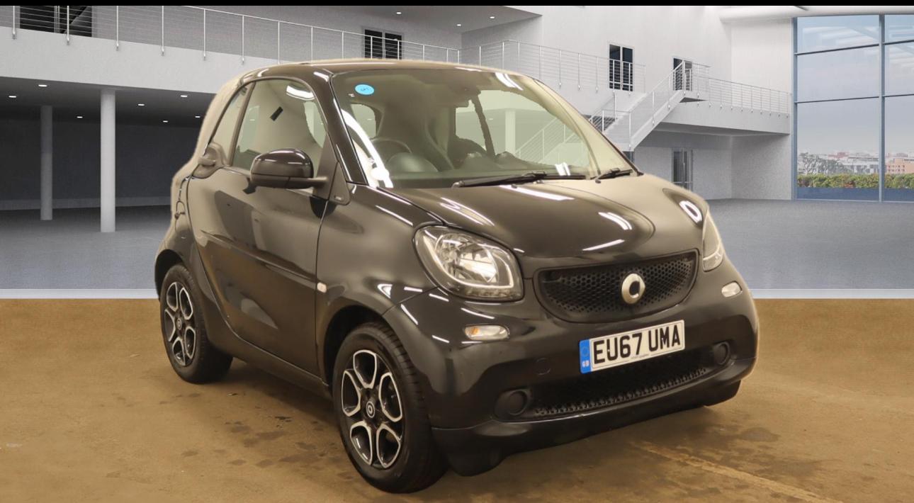 Smart fortwo 1.0 Prime (Premium) Coupe 2dr Petrol Twinamic Euro 6 (s/s) (71 ps)