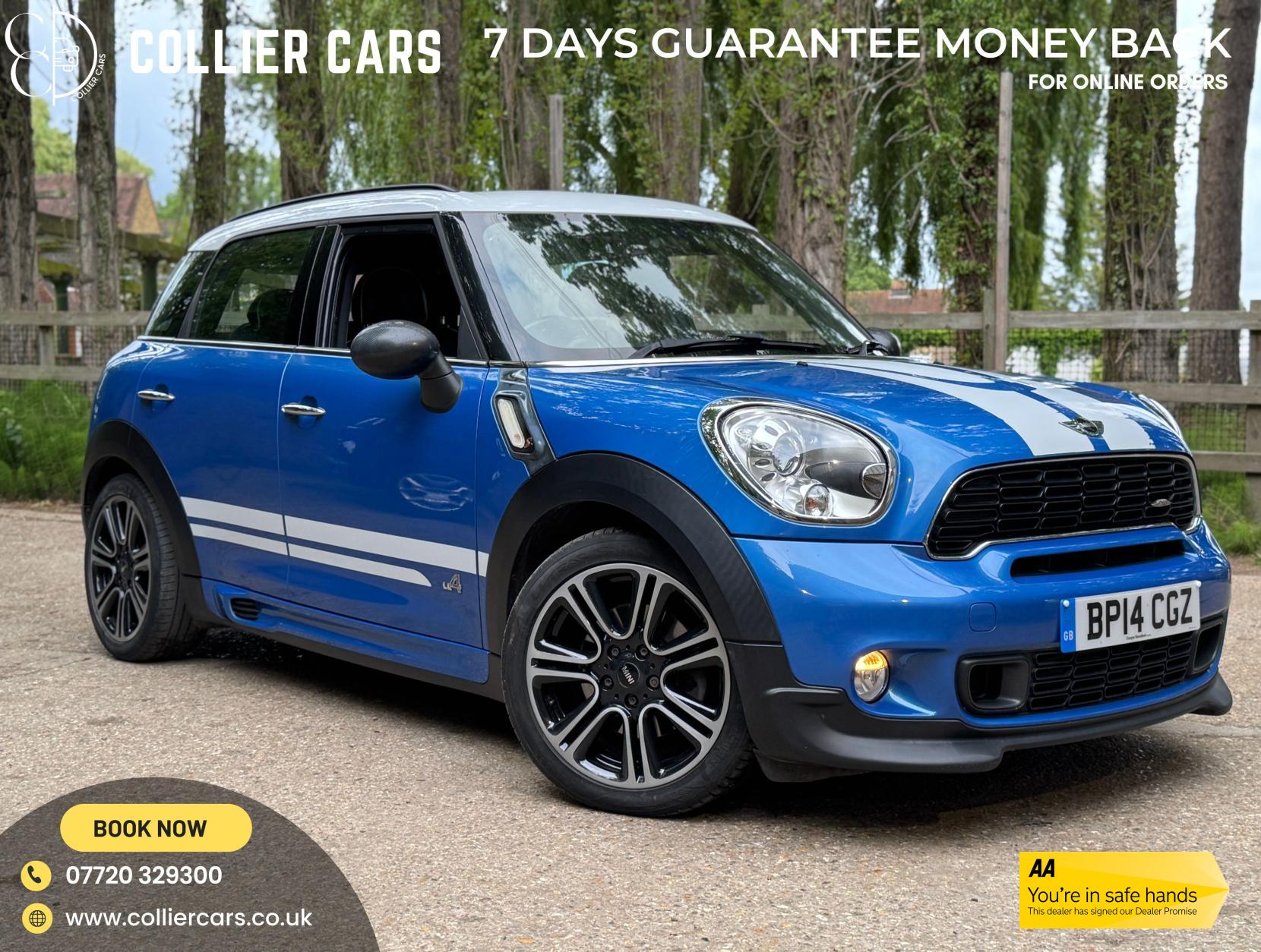 MINI Countryman 1.6 Cooper S SUV 5dr Petrol Manual ALL4 Euro 5 (s/s) (184 ps)