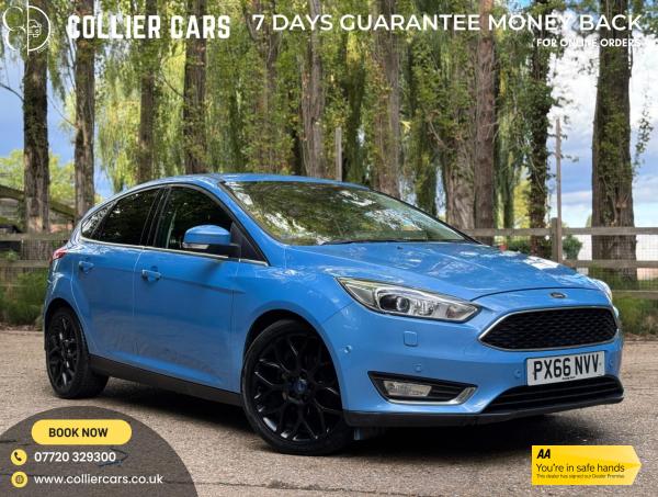 Ford Focus 1.0T EcoBoost Titanium X Hatchback 5dr Petrol Manual Euro 6 (s/s) (125 ps)