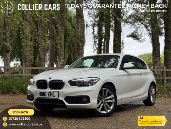 BMW 1 Series 1.5 118i Sport Hatchback 3dr Petrol Manual Euro 6 (s/s) (136 ps)