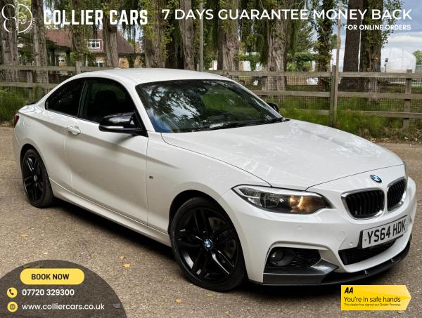 BMW 2 Series 2.0 220i M Sport Coupe 2dr Petrol Manual Euro 6 (s/s) (184 ps)