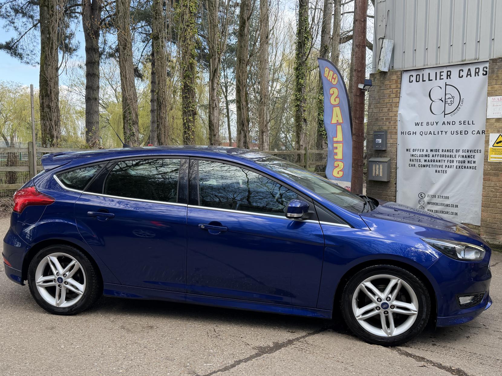 Ford Focus 1.0T EcoBoost Zetec S Hatchback 5dr Petrol Manual Euro 6 (s/s) (125 ps)