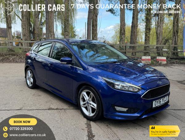 Ford Focus 1.0T EcoBoost Zetec S Hatchback 5dr Petrol Manual Euro 6 (s/s) (125 ps)