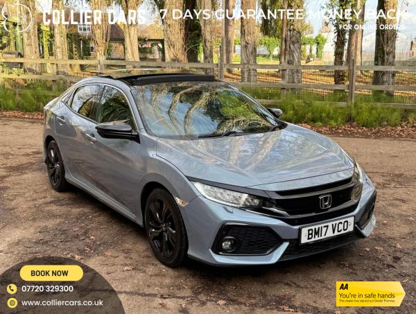 Honda Civic 1.0 VTEC Turbo EX Hatchback 5dr Petrol CVT Euro 6 (s/s) (129 ps)