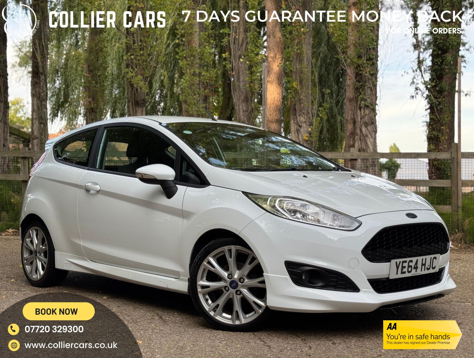 Ford Fiesta 1.0T EcoBoost Zetec S Hatchback 3dr Petrol Manual Euro 5 (s/s) (125 ps)