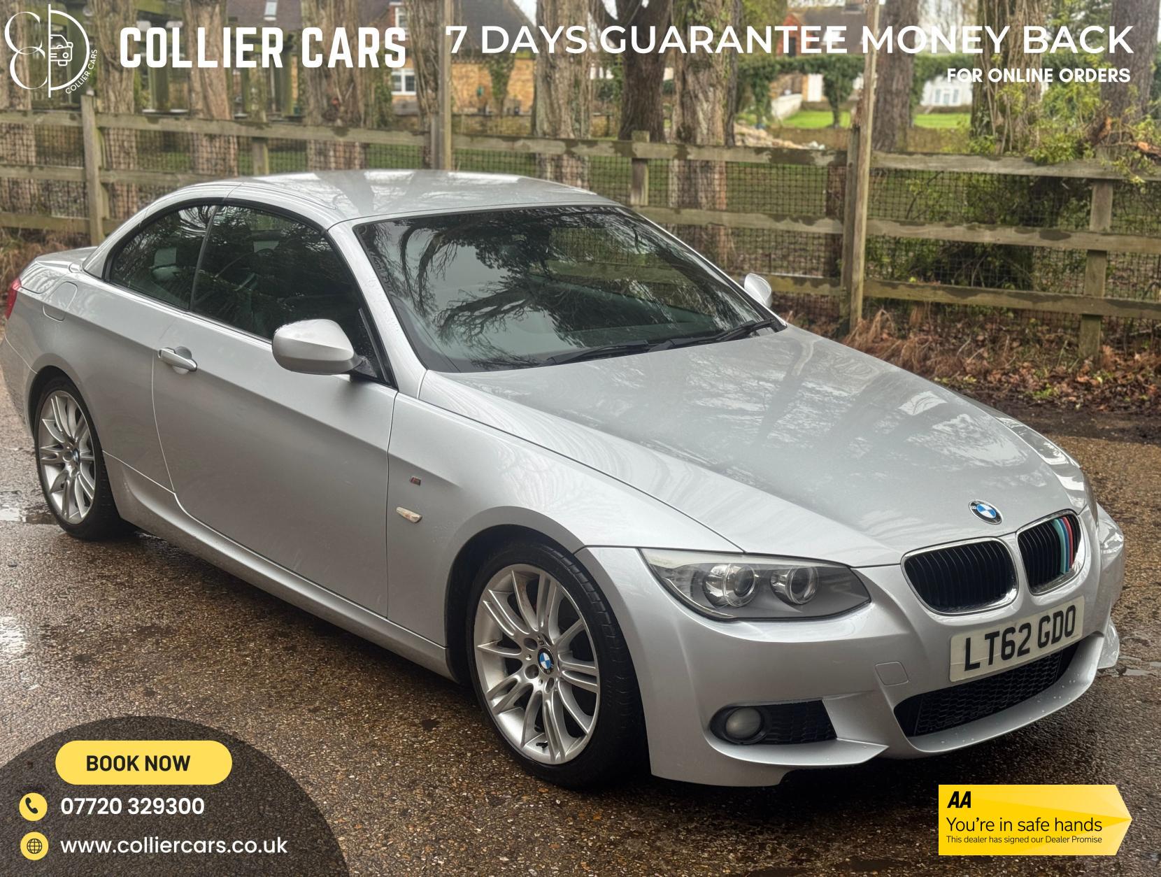 BMW 3 Series 2.0 320i M Sport Convertible 2dr Petrol Manual Euro 5 (s/s) (170 ps)