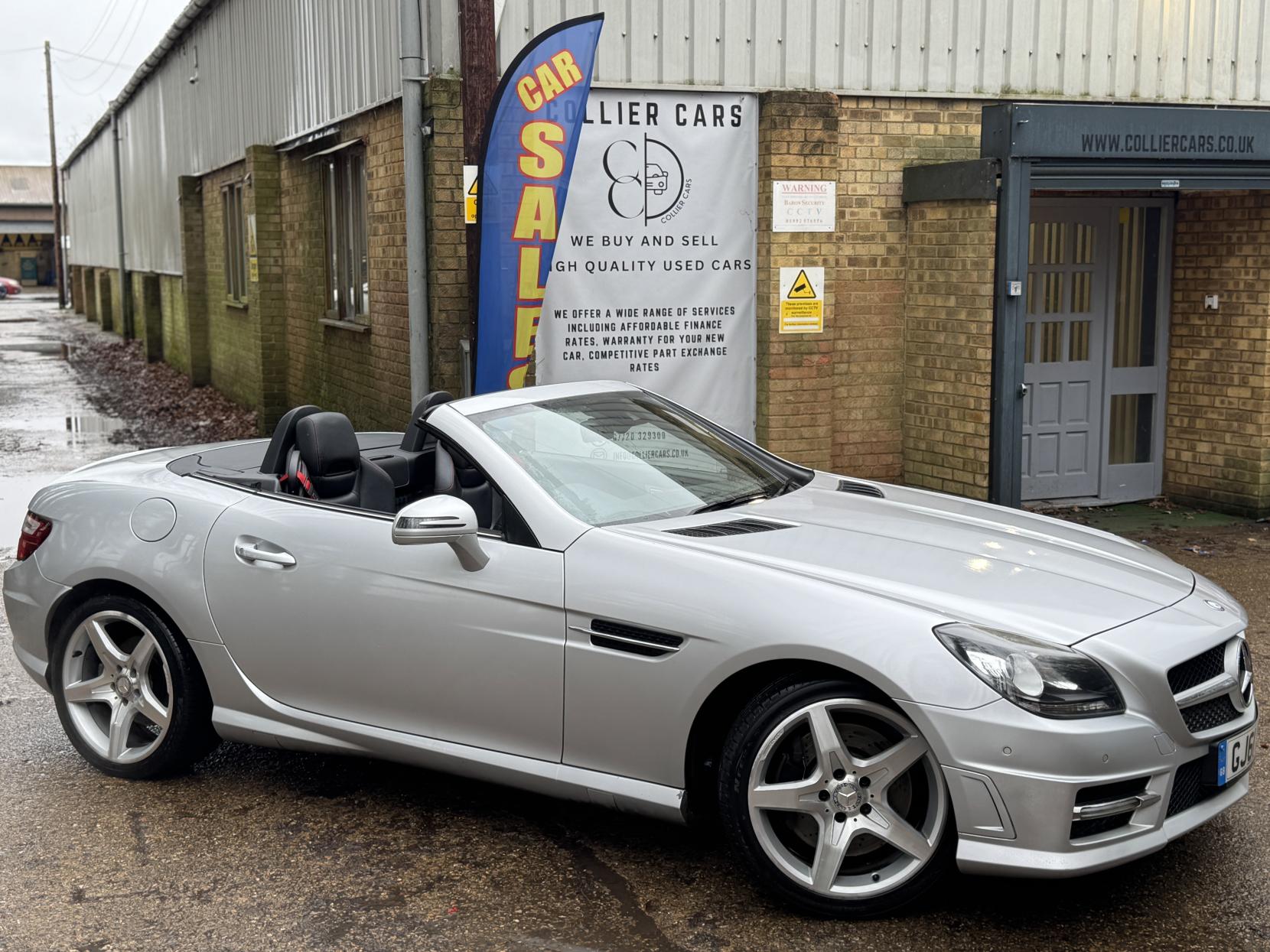 Mercedes-Benz SLK 1.8 SLK250 BlueEfficiency AMG Sport Edition 125 Convertible 2dr Petrol G-Tronic+ Euro 5 (s/s) (204 ps)