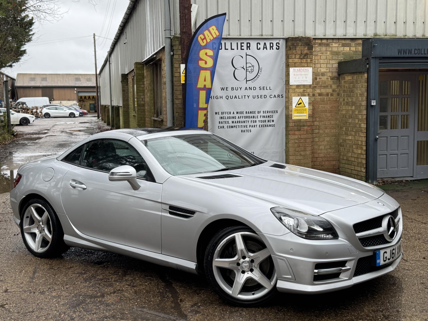 Mercedes-Benz SLK 1.8 SLK250 BlueEfficiency AMG Sport Edition 125 Convertible 2dr Petrol G-Tronic+ Euro 5 (s/s) (204 ps)