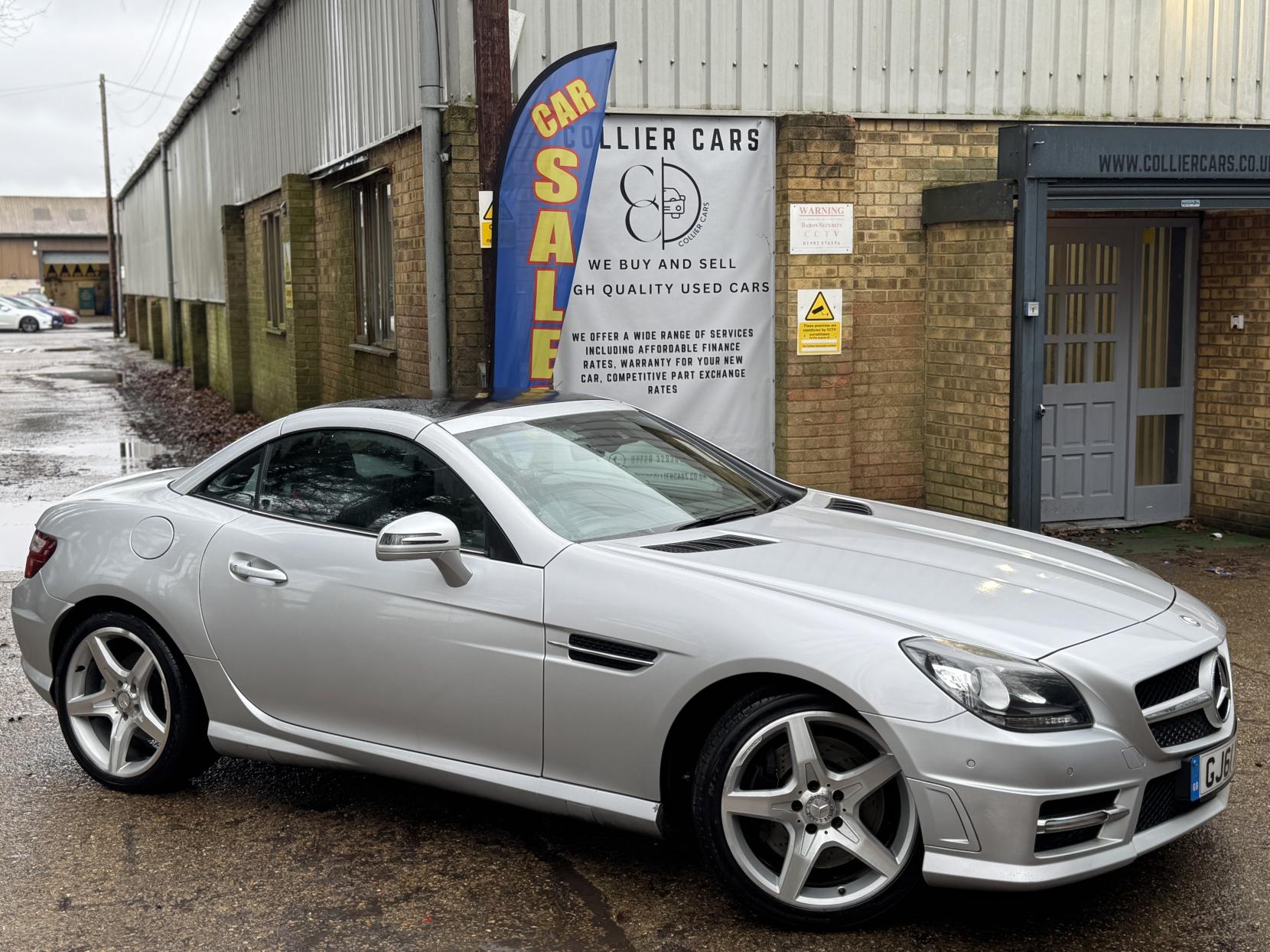 Mercedes-Benz SLK 1.8 SLK250 BlueEfficiency AMG Sport Edition 125 Convertible 2dr Petrol G-Tronic+ Euro 5 (s/s) (204 ps)