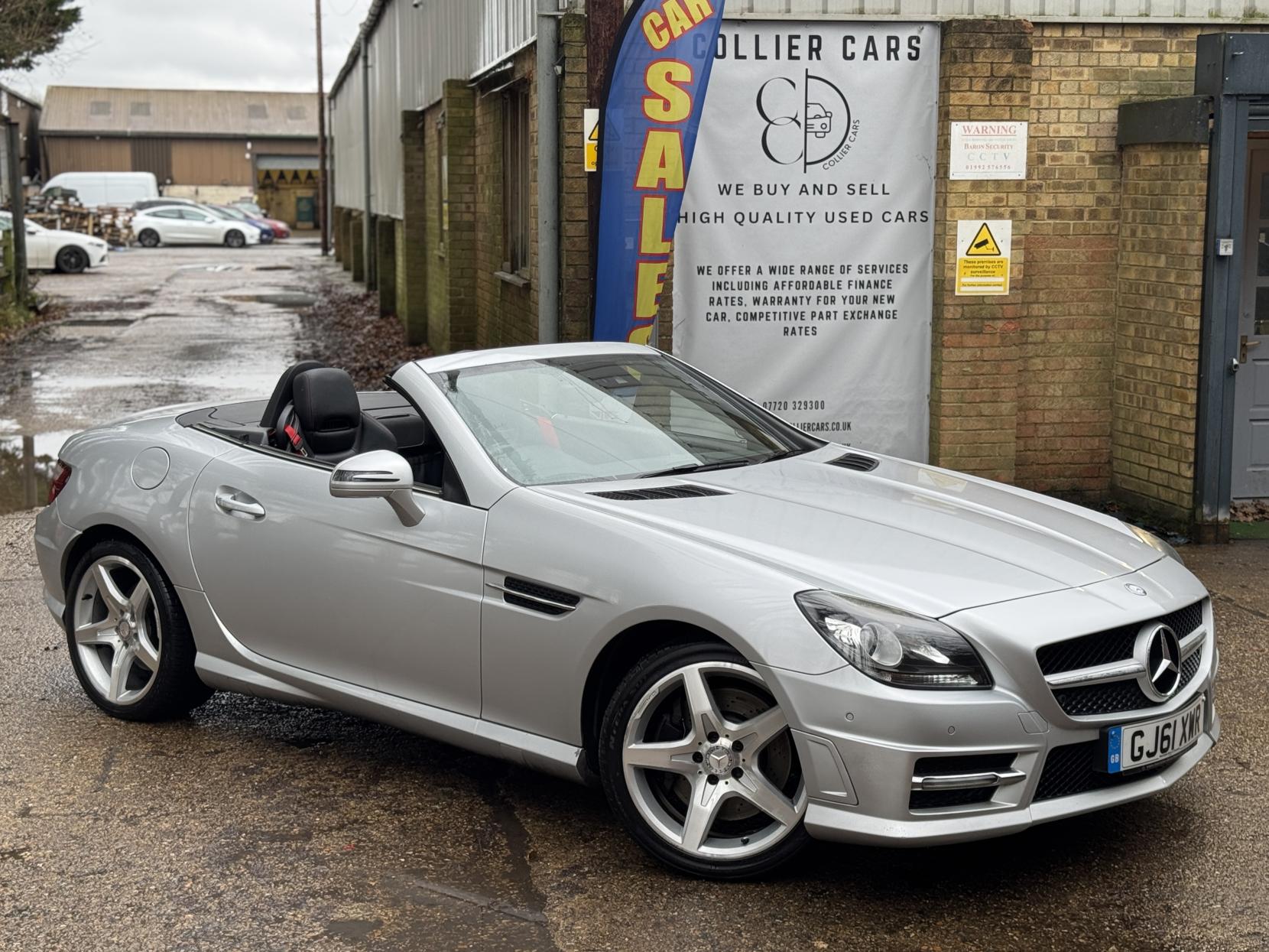 Mercedes-Benz SLK 1.8 SLK250 BlueEfficiency AMG Sport Edition 125 Convertible 2dr Petrol G-Tronic+ Euro 5 (s/s) (204 ps)