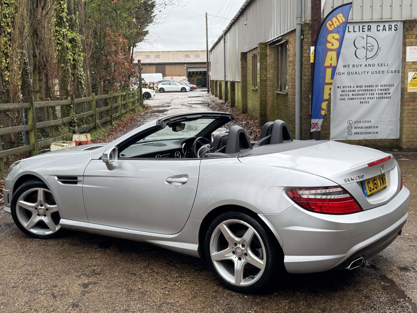 Mercedes-Benz SLK 1.8 SLK250 BlueEfficiency AMG Sport Edition 125 Convertible 2dr Petrol G-Tronic+ Euro 5 (s/s) (204 ps)