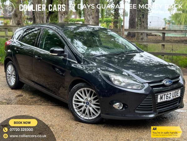 Ford Focus 1.0T EcoBoost Zetec Hatchback 5dr Petrol Manual Euro 5 (s/s) (125 ps)