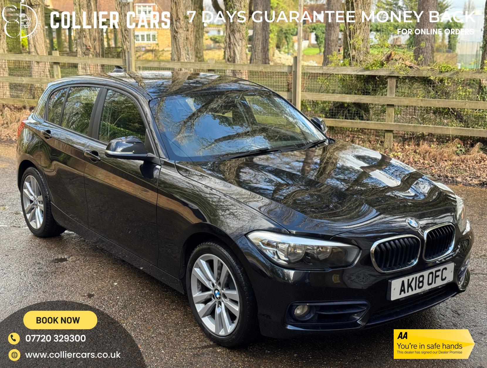 BMW 1 Series 1.5 118i Sport Hatchback 5dr Petrol Auto Euro 6 (s/s) (136 ps)
