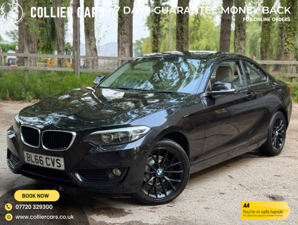 BMW 2 Series 1.5 218i SE Coupe 2dr Petrol Manual Euro 6 (s/s) (136 ps)