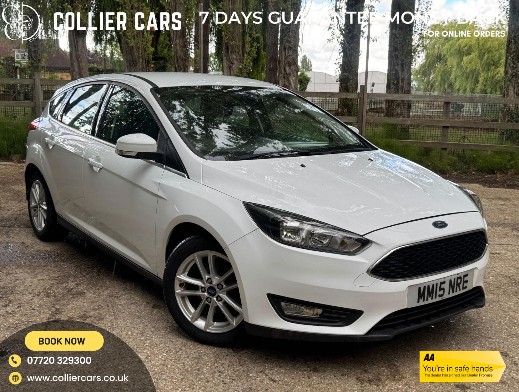 Ford Focus 1.0T EcoBoost Zetec Hatchback 5dr Petrol Manual Euro 6 (s/s) (100 ps)