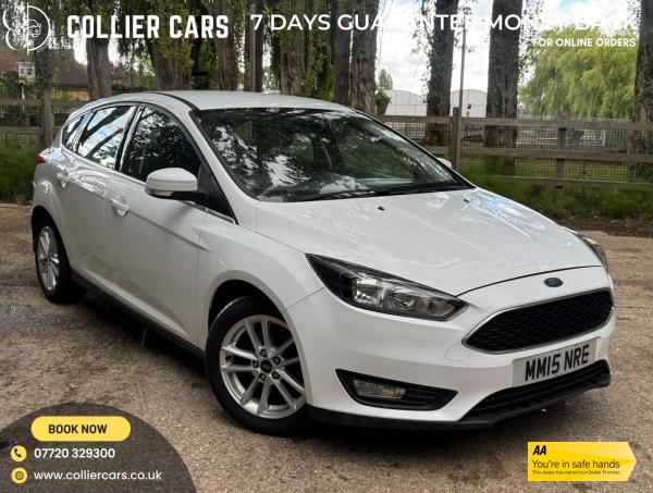 Ford Focus 1.0T EcoBoost Zetec Hatchback 5dr Petrol Manual Euro 6 (s/s) (100 ps)