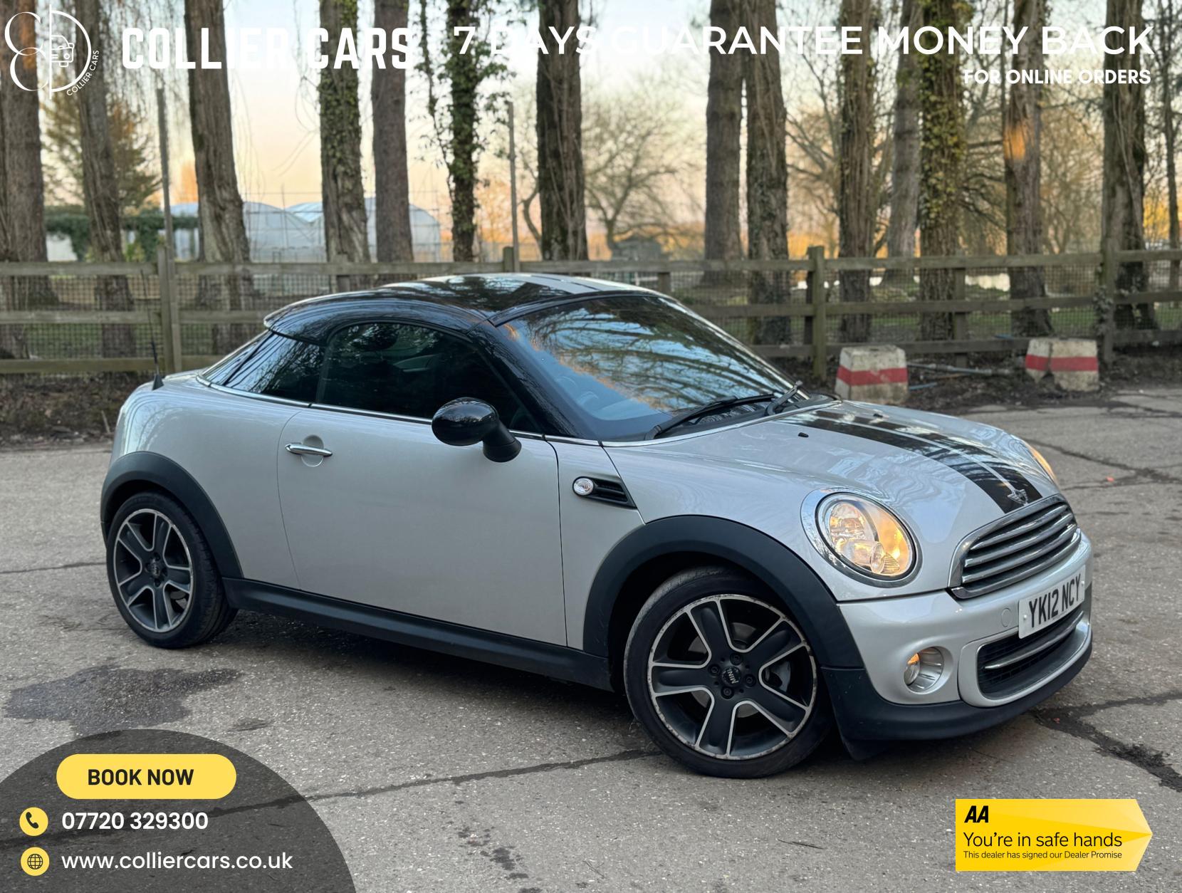 MINI Coupe 1.6 Cooper Coupe 2dr Petrol Manual Euro 5 (s/s) (122 ps)