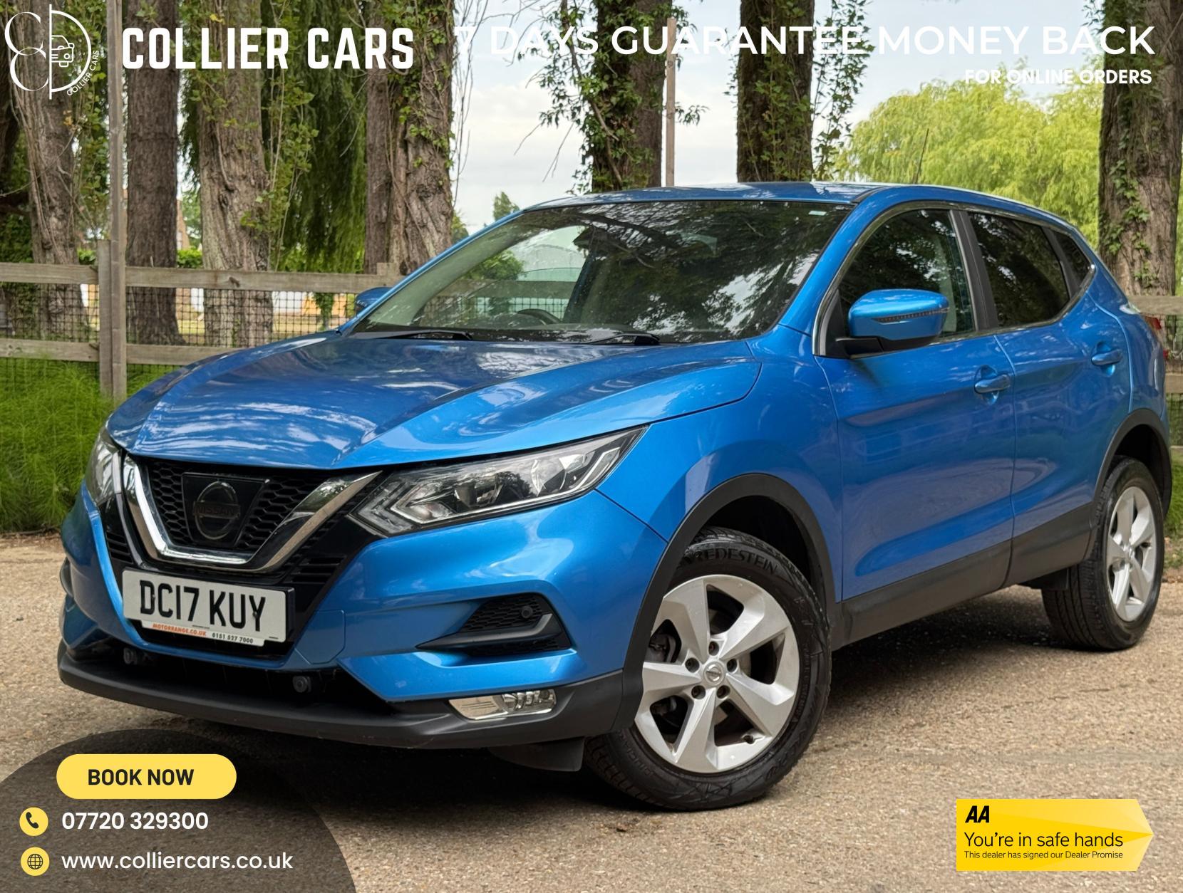 Nissan Qashqai 1.2 DIG-T Acenta SUV 5dr Petrol Manual Euro 6 (s/s) (115 ps)