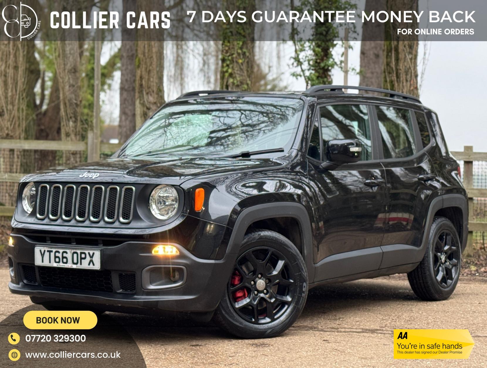 Jeep Renegade 1.4T MultiAirII Longitude SUV 5dr Petrol DDCT Euro 6 (s/s) (140 ps)