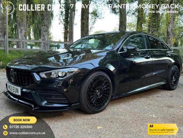 Mercedes-Benz CLA 2.0 CLA220d AMG Line (Premium 2) Coupe 4dr Diesel 8G-DCT Euro 6 (s/s) (190 ps)