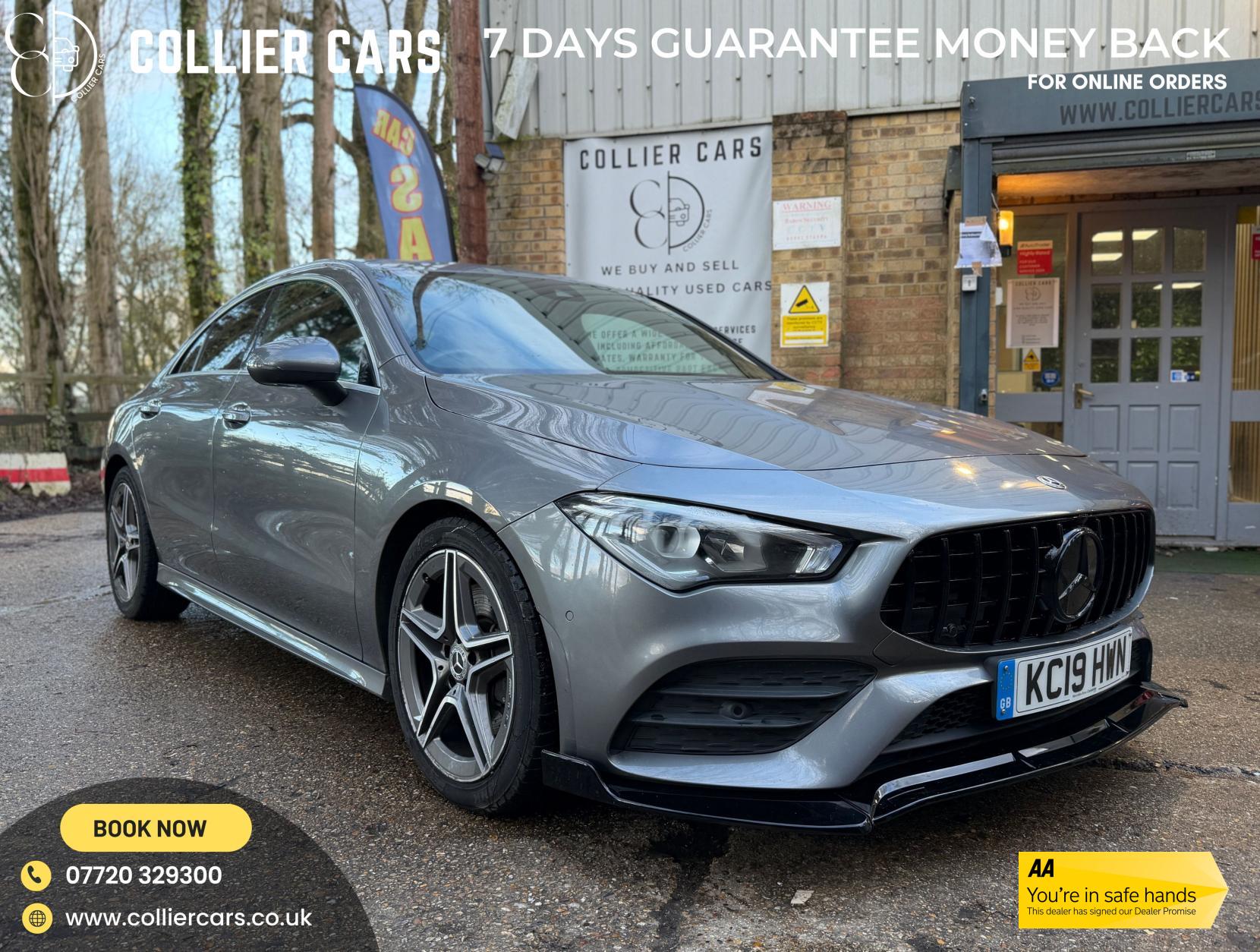 Mercedes-Benz CLA 1.3 CLA200 AMG Line Coupe 4dr Petrol 7G-DCT Euro 6 (s/s) (163 ps)