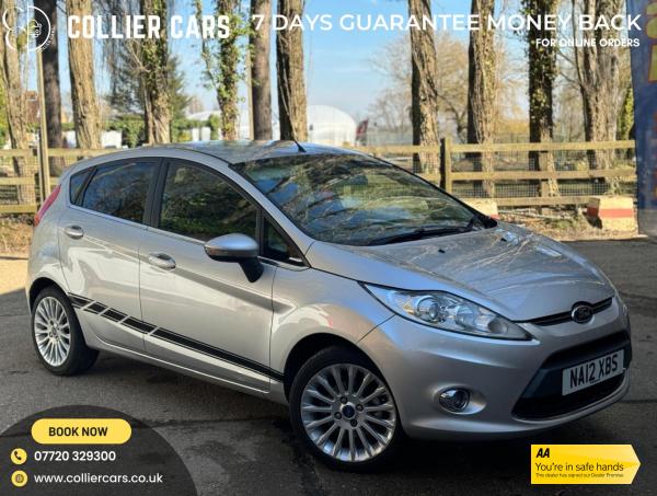 Ford Fiesta 1.4 Titanium Hatchback 5dr Petrol Manual (133 g/km, 94 bhp)