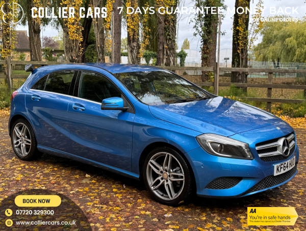 Mercedes-Benz A Class 1.6 A180 Sport Hatchback 5dr Petrol Manual Euro 6 (s/s) (122 ps)
