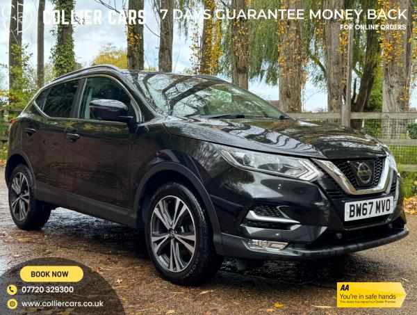 Nissan Qashqai 1.2 DIG-T N-Connecta SUV 5dr Petrol Manual Euro 6 (s/s) (115 ps)