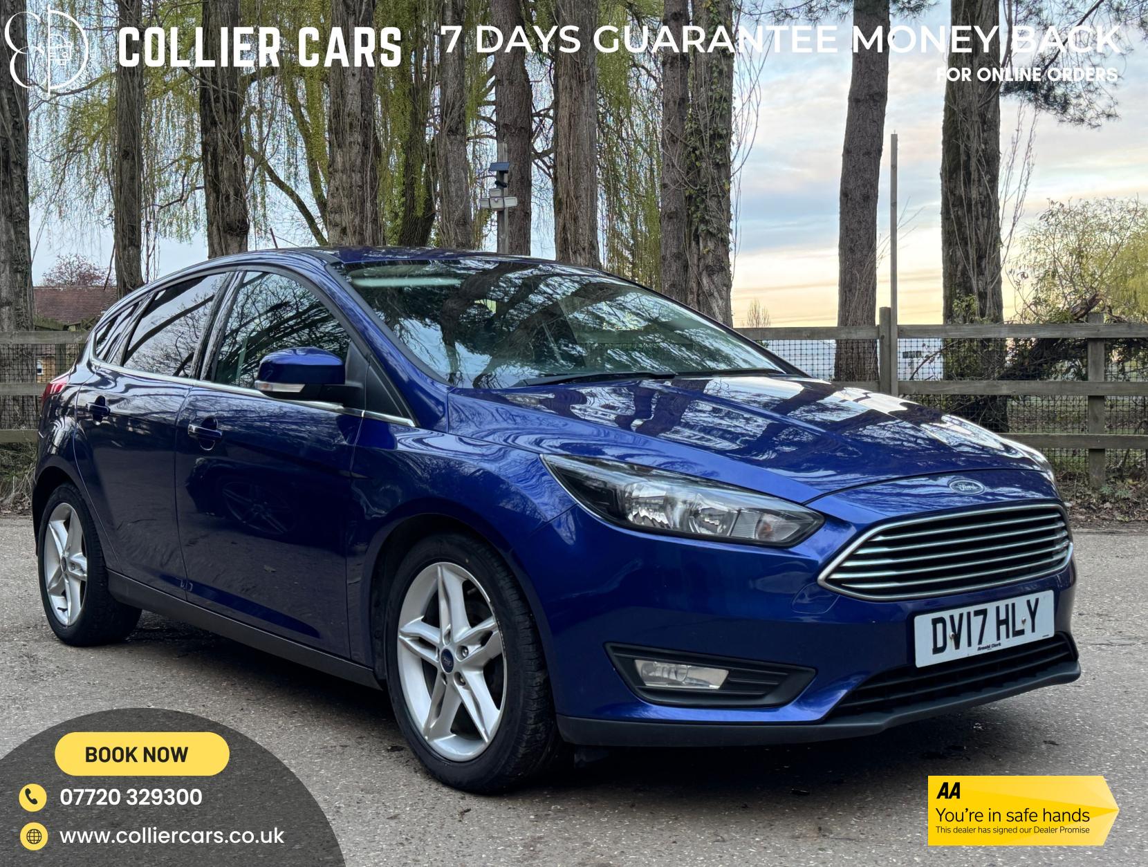Ford Focus 1.0T EcoBoost Zetec Edition Hatchback 5dr Petrol Manual Euro 6 (s/s) (100 ps)