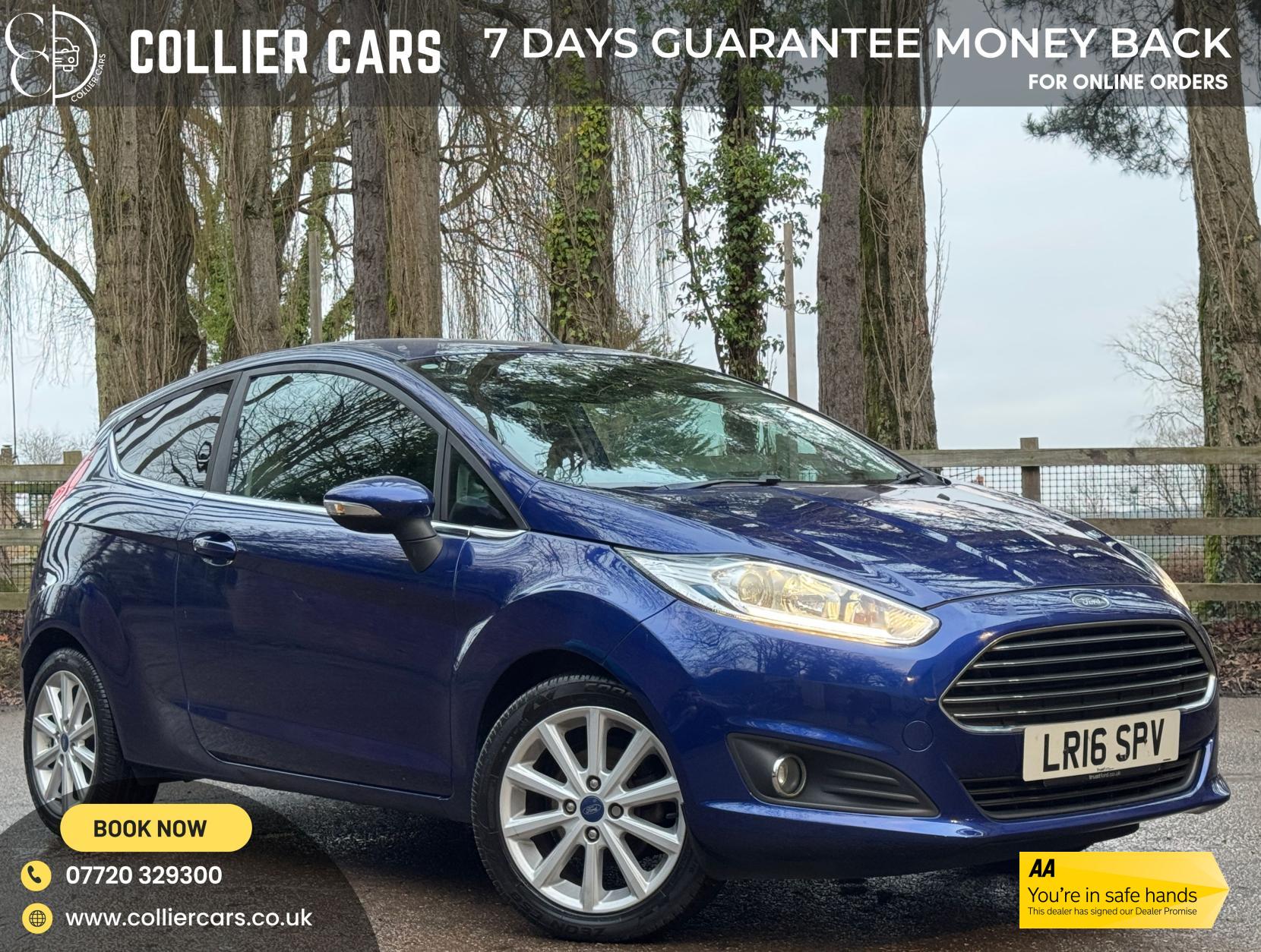 Ford Fiesta 1.0T EcoBoost Titanium Hatchback 3dr Petrol Manual Euro 6 (s/s) (100 ps)