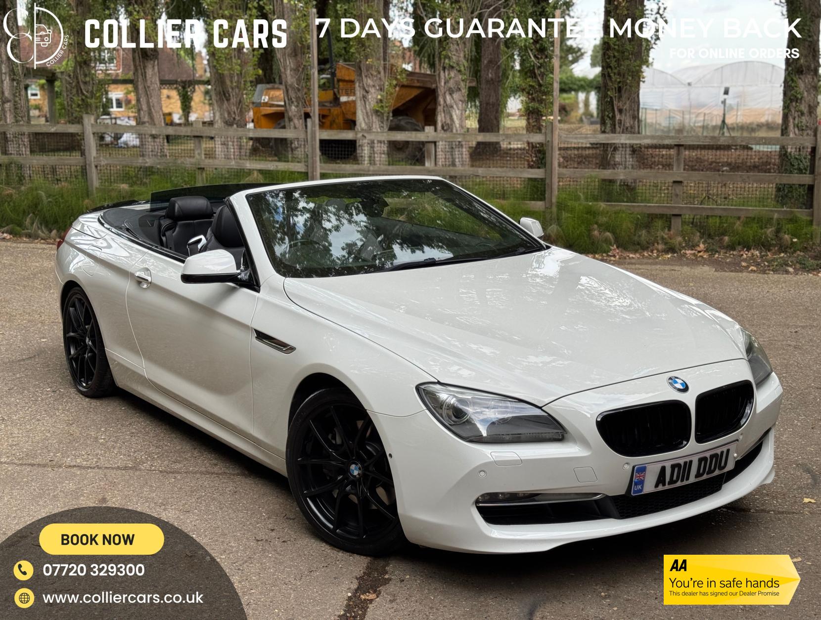 BMW 6 Series 3.0 640i SE Convertible 2dr Petrol Steptronic Euro 5 (s/s) (320 ps)