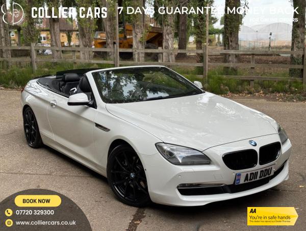 BMW 6 Series 3.0 640i SE Convertible 2dr Petrol Steptronic Euro 5 (s/s) (320 ps)