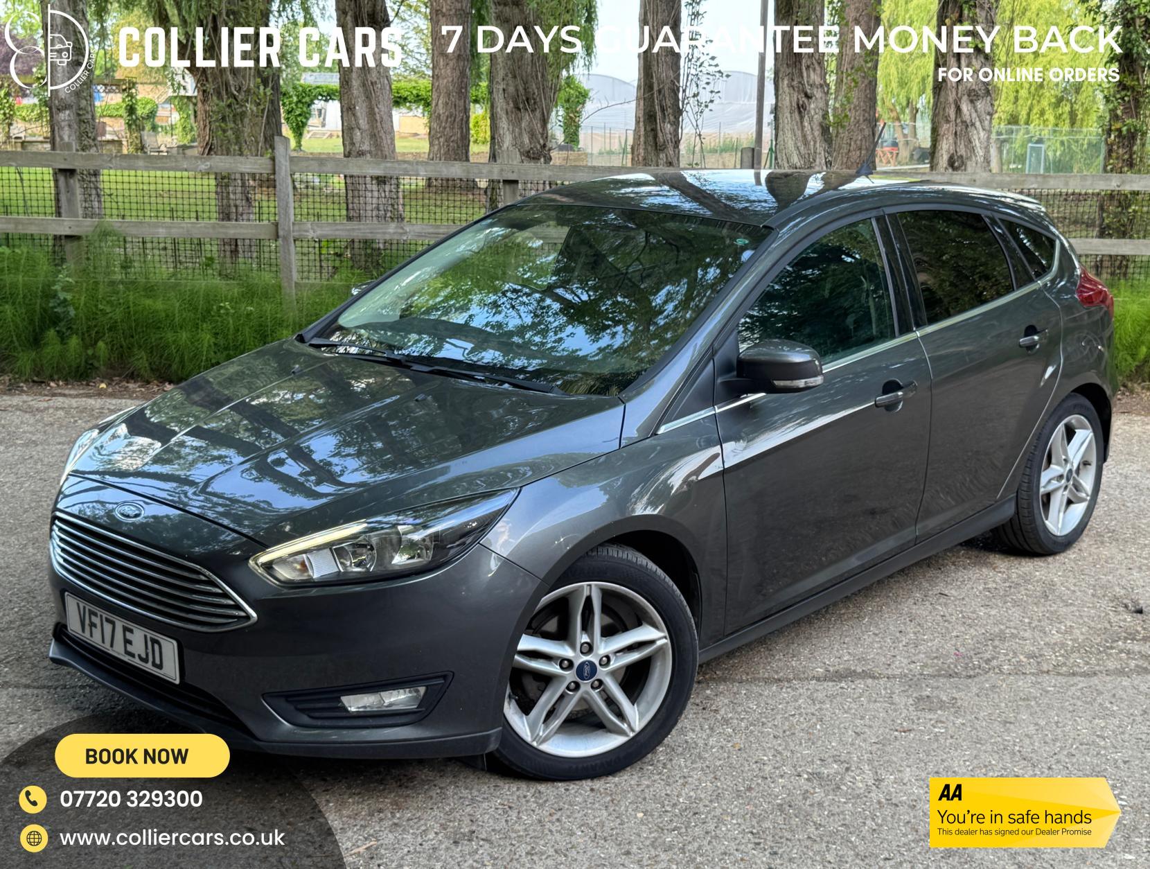 Ford Focus 1.0T EcoBoost Zetec Edition Hatchback 5dr Petrol Manual Euro 6 (s/s) (125 ps)