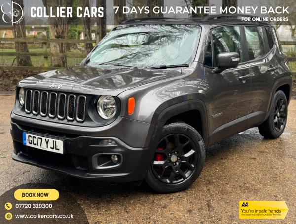 Jeep Renegade 1.4T MultiAirII Longitude SUV 5dr Petrol Manual Euro 6 (s/s) (140 ps)