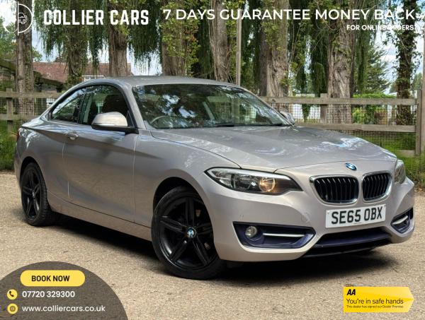BMW 2 Series 1.5 218i Sport Coupe 2dr Petrol Manual Euro 6 (s/s) (136 ps)