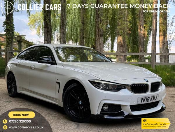 BMW 4 Series Gran Coupe 2.0 420i M Sport Hatchback 5dr Petrol Manual Euro 6 (s/s) (184 ps)