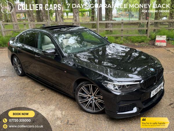 BMW 5 Series 2.0 530i GPF M Sport Saloon 4dr Petrol Auto Euro 6 (s/s) (252 ps)
