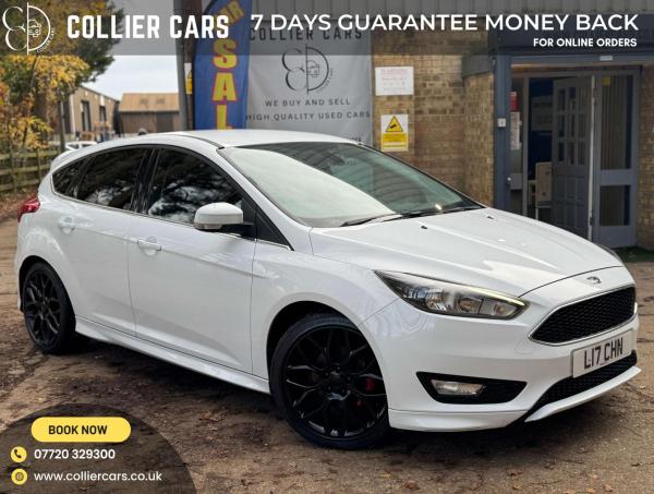 Ford Focus 1.0T EcoBoost Zetec S Hatchback 5dr Petrol Manual Euro 6 (s/s) (125 ps)