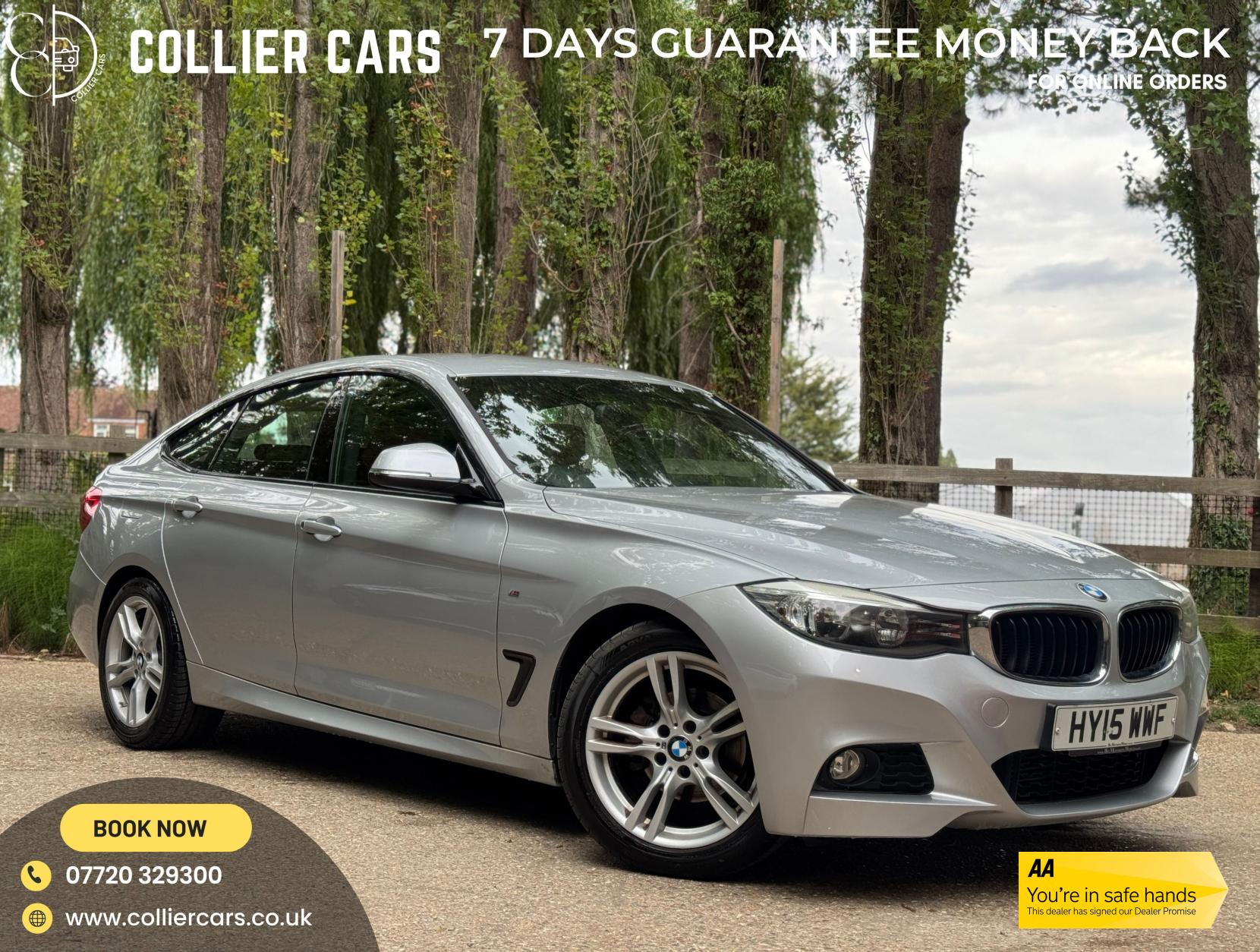 BMW 3 Series Gran Turismo 2.0 318d M Sport GT 5dr Diesel Manual Euro 6 (s/s) (143 ps)