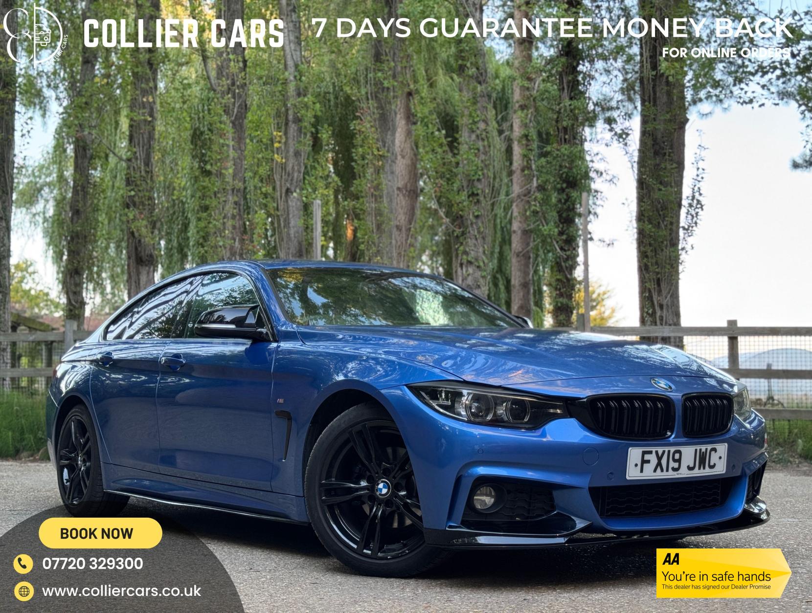 BMW 4 Series Gran Coupe 2.0 420i GPF M Sport Hatchback 5dr Petrol Auto Euro 6 (s/s) (184 ps)