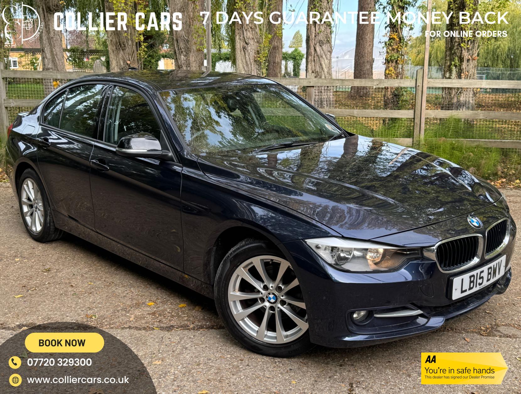 BMW 3 Series 1.6 316i Sport Saloon 4dr Petrol Manual Euro 6 (s/s) (136 ps)