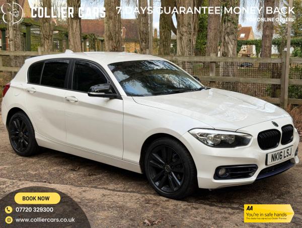 BMW 1 Series 1.5 118i Sport Hatchback 5dr Petrol Auto Euro 6 (s/s) (136 ps)