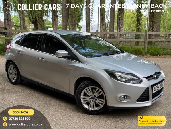 Ford Focus 1.0T EcoBoost Titanium Navigator Hatchback 5dr Petrol Manual Euro 5 (s/s) (125 ps)