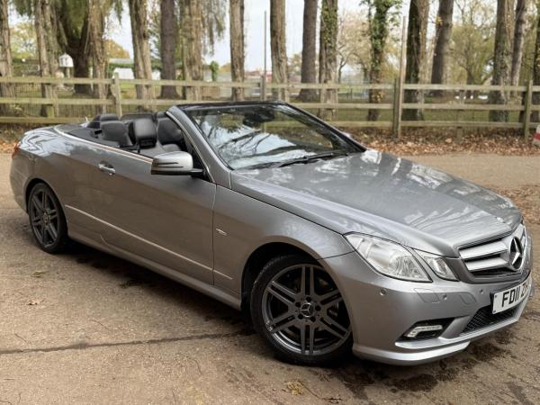 Mercedes-Benz E Class 1.8 E250 CGI BlueEfficiency Sport Cabriolet 2dr Petrol Tiptronic Euro 5 (204 ps)